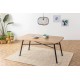 Dining Table Nala 90 - Natural Natural Dining Table Nala 90 - Natural Natural