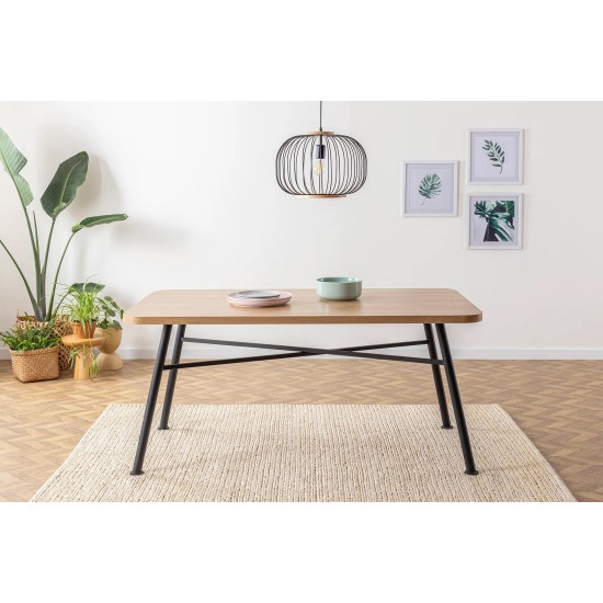 Dining Table Nala 90 - Natural Natural Dining Table Nala 90 - Natural Natural