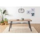 Dining Table Nala 90 - Natural Natural Dining Table Nala 90 - Natural Natural