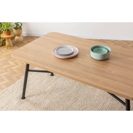 Dining Table Nala 90 - Natural Natural Dining Table Nala 90 - Natural Natural