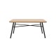 Dining Table Nala 90 - Natural Natural Dining Table Nala 90 - Natural Natural