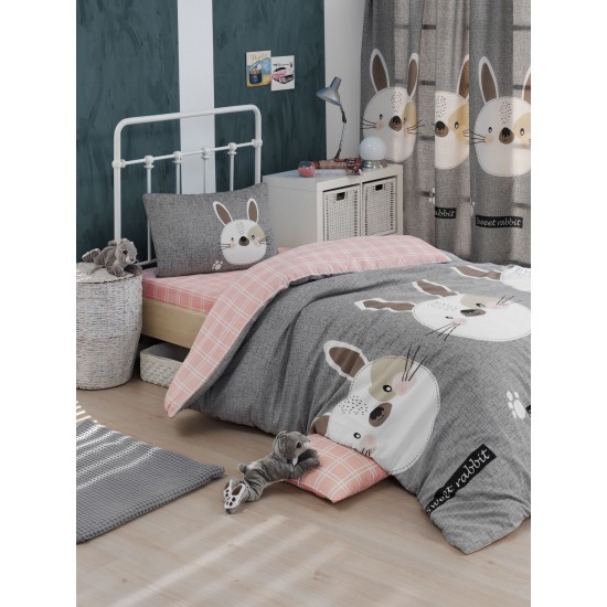 Single Quilt Cover Set Tavşancık - Light Brown, Grey, Pink Grey
Brown
White
Pink Lessentiel Single Quilt Cover Set Tavşancık - Light Brown, Grey, Pink Grey
Brown
White
Pink