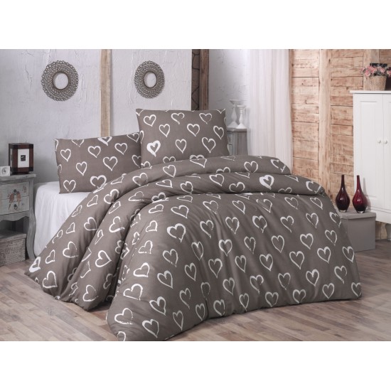 Double Quilt Cover Set Amaour - Brown Brown
White Lessentiel Double Quilt Cover Set Amaour - Brown Brown
White