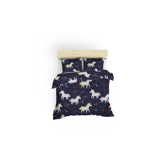 Double Quilt Cover Set Magic Unicorn - Dark Blue Dark Blue
White
Yellow Lessentiel Double Quilt Cover Set Magic Unicorn - Dark Blue Dark Blue
White
Yellow