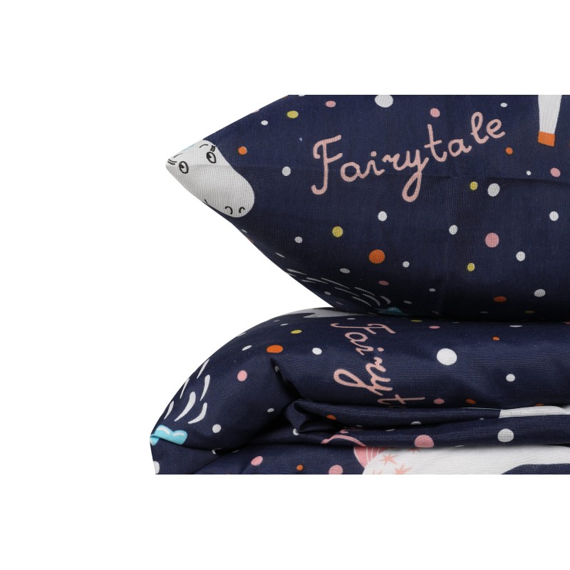 Lessentiel Double Quilt Cover Set Magic Unicorn - Dark Blue Dark Blue
White
Yellow