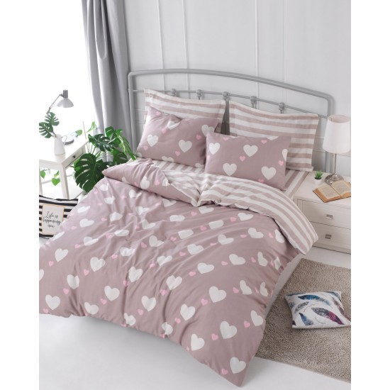 Double Quilt Cover Set Herz - Dusty Rose Dusty Rose
White Lessentiel Double Quilt Cover Set Herz - Dusty Rose Dusty Rose
White