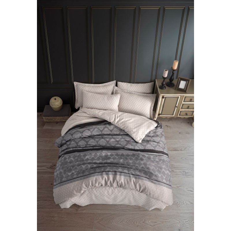 Lessentiel Double Duvet Cover Set Creative - Grey Grey
Dark Grey