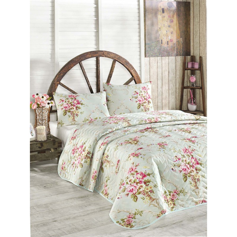 Lessentiel Double Quilted Bedspread Set Alanur - Mint Mint
Pink
Yellow
Green