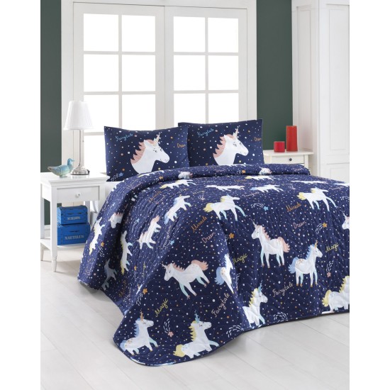 Double Quilted Bedspread Set Magic Unicorn - Dark Blue Dark Blue
White
Yellow Lessentiel Double Quilted Bedspread Set Magic Unicorn - Dark Blue Dark Blue
White
Yellow