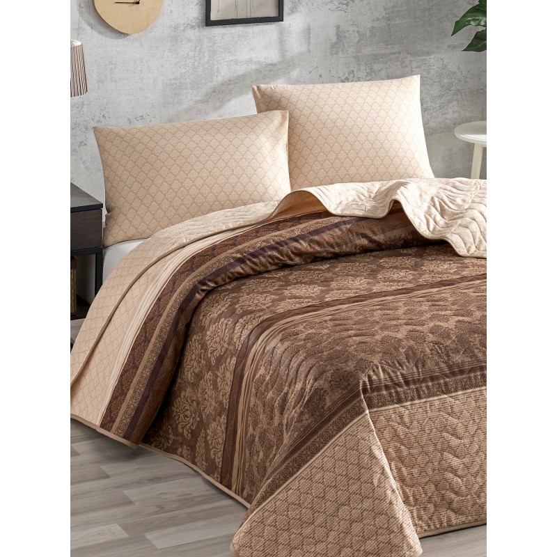 Lessentiel Double Bedspread Set Creative - Brown Brown
Dark Brown