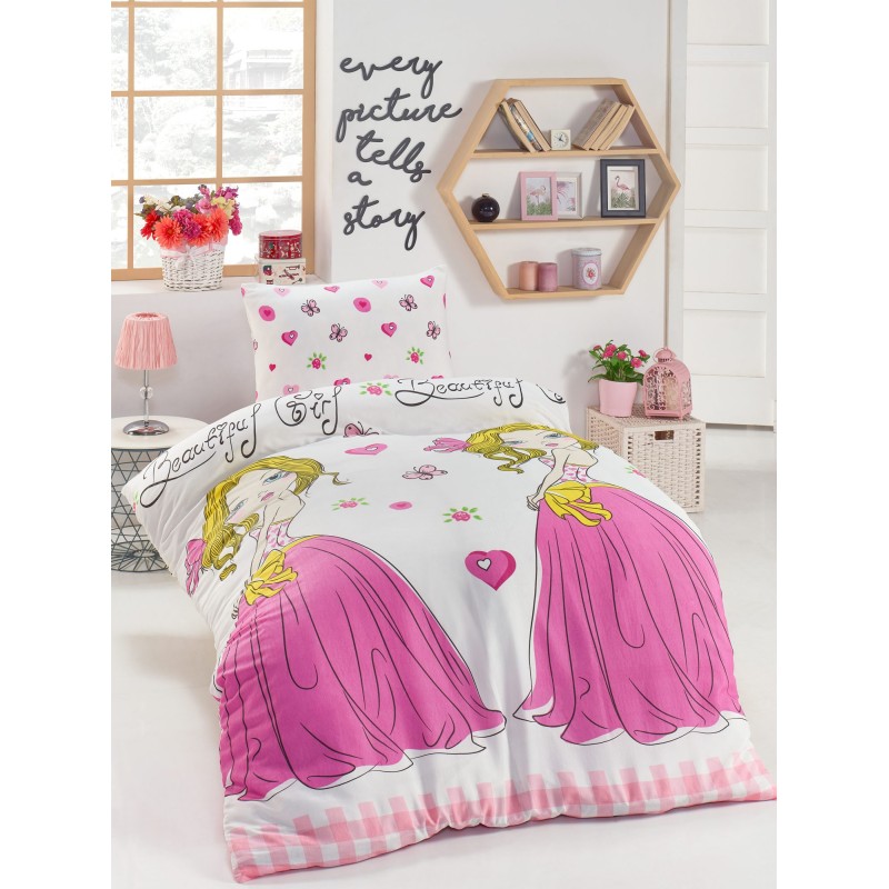 Lessentiel Single Duvet Cover Set Beatiful Girl White
Pink
Green
Yellow
