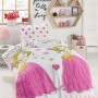 Single Duvet Cover Set Beatiful Girl White
Pink
Green
Yellow