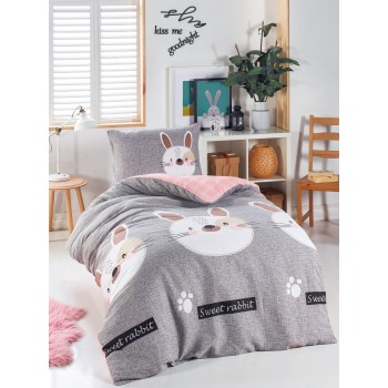 Single Duvet Cover Set Tavşancık Grey
Brown
Beige
Black
Pink