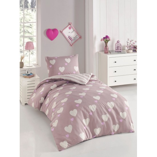 Single Duvet Cover Set Herz - Dusty Rose Dusty Rose
White Lessentiel Single Duvet Cover Set Herz - Dusty Rose Dusty Rose
White