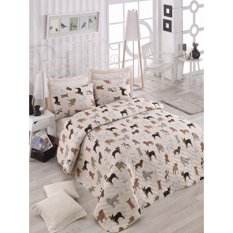 Lessentiel Double Quilted Bedspread Set Havhav - Cream Cream
Beige
Brown
Black
White
Grey