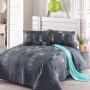 Double Quilted Bedspread Set Trace - Anthracite Anthracite
Black
White
Beige