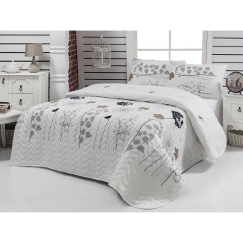 Double Quilted Bedspread Set Atlantis - White White
Grey
Black
Brown