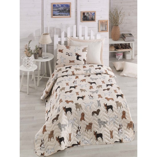 Single Quilted Bedspread Set Havhav - Cream Cream
Beige
Brown
Black
White
Grey Lessentiel Single Quilted Bedspread Set Havhav - Cream Cream
Beige
Brown
Black
White
Grey