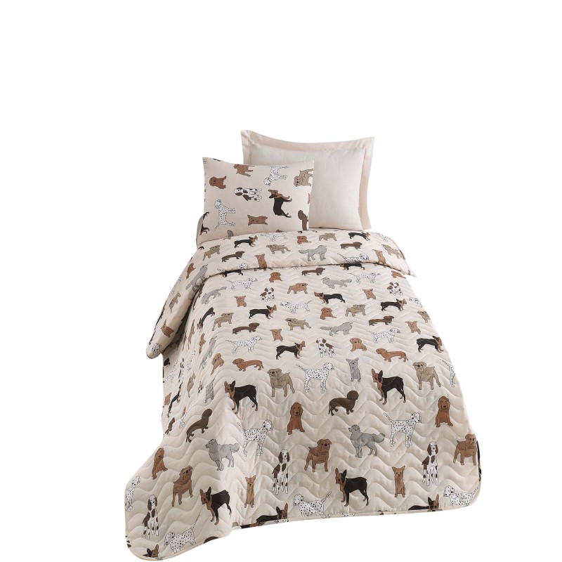 Lessentiel Single Quilted Bedspread Set Havhav - Cream Cream
Beige
Brown
Black
White
Grey