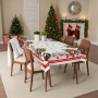 Tablecloth Christmas Village Multicolor