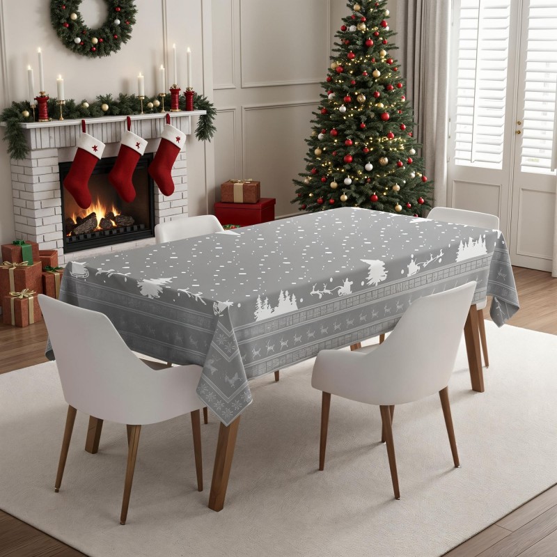 Tablecloth Nordic - Grey Grey