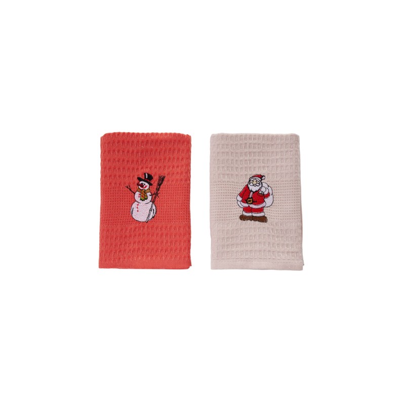 Kitchen Towel Set (2 Pieces) Frost 2 Multicolor
