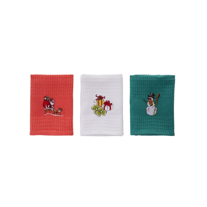 Kitchen Towel Set (3 Pieces) Frost 3 Multicolor