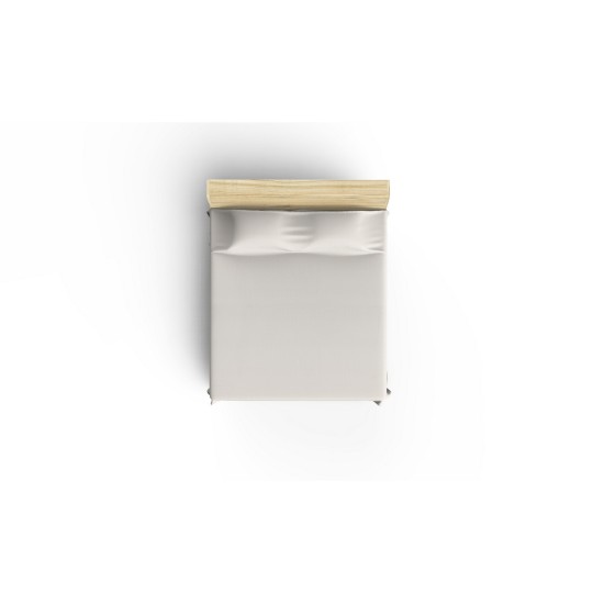 Lessentiel Double Pique 120 - Cream Cream