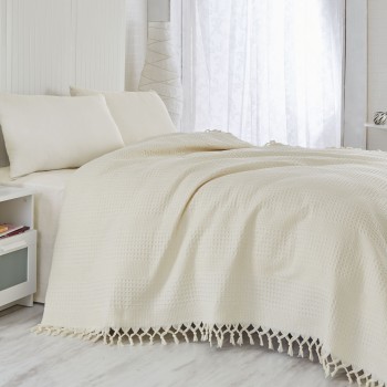 Double Pique 120 - Cream Cream