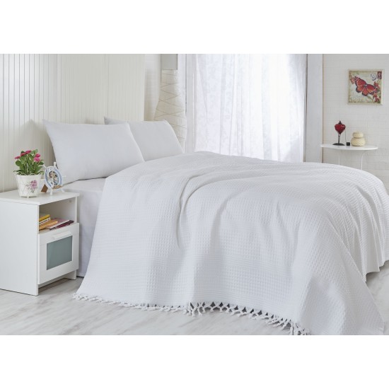 Double Pique 121 - White White Lessentiel Double Pique 121 - White White