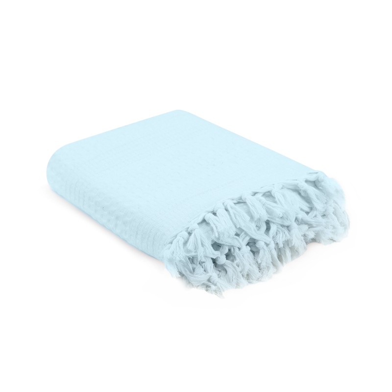 Lessentiel Double Pique Light Blue Light Blue