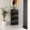 Shoe Cabinet Locking 3 Piece Metal - Anthracite Anthracite