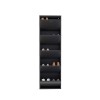 Shoe Cabinet Locking 5 Piece Metal - Anthracite Anthracite