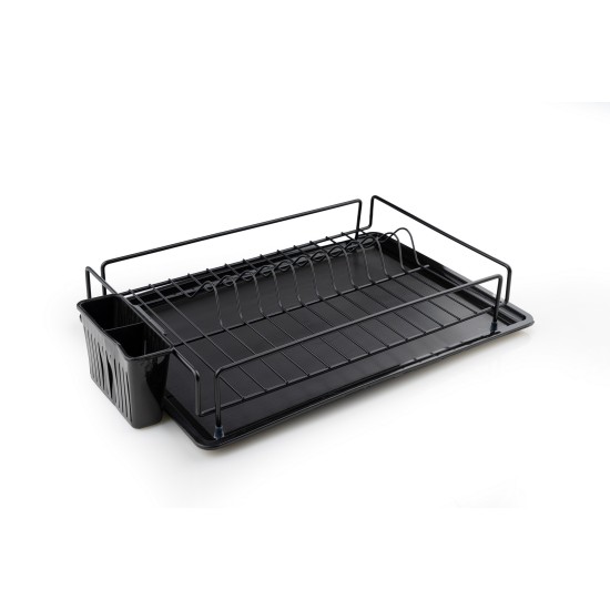 Dish Rack SM010-B Black Hermia Dish Rack SM010-B Black