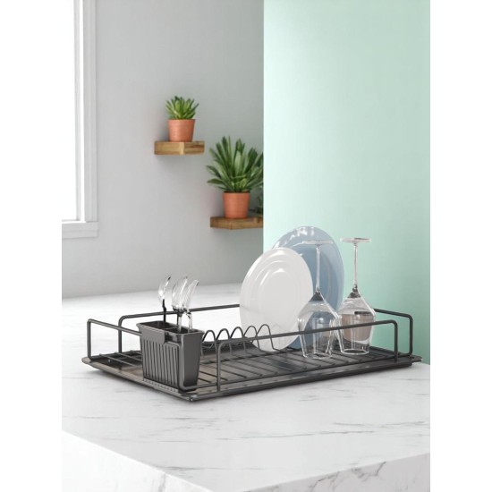 Dish Rack SM010-B Black Hermia Dish Rack SM010-B Black