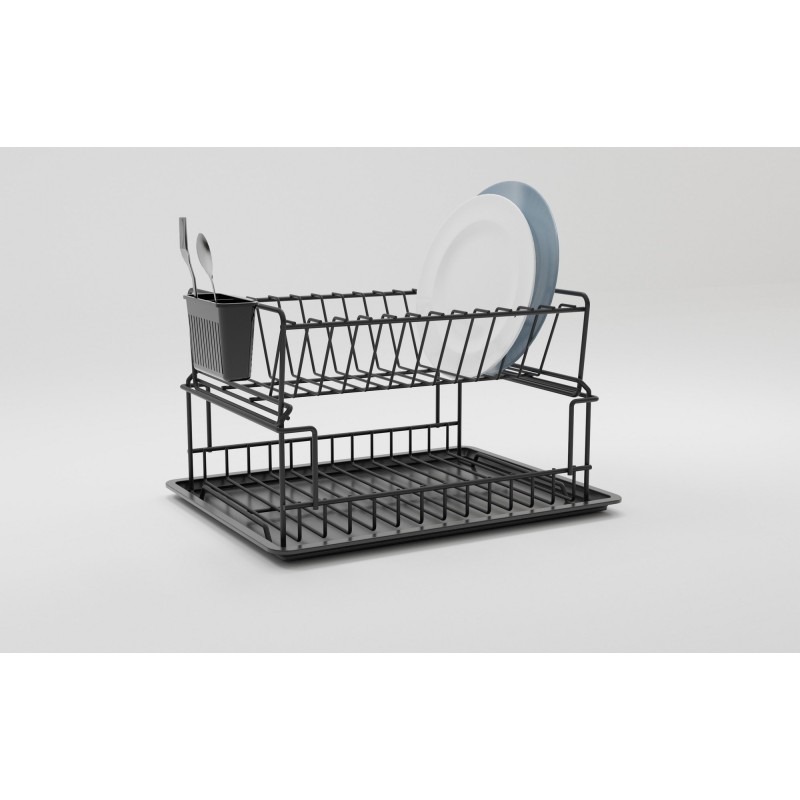 Hermia Dish Rack SM004-B Black