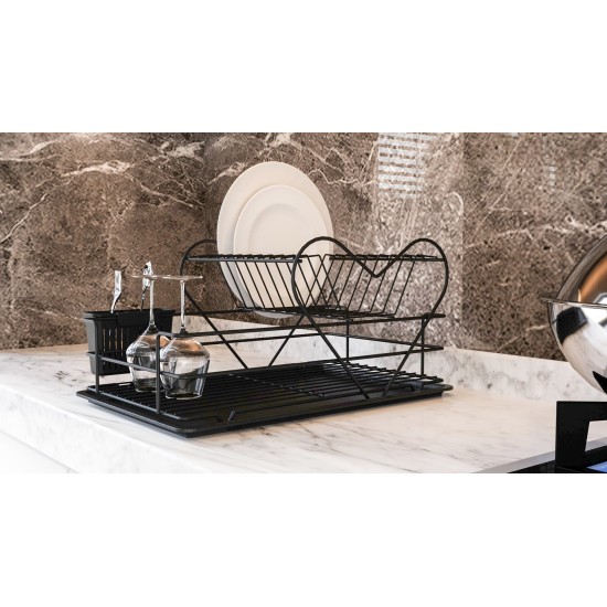Dish Rack SM505-B Black Dish Rack SM505-B Black