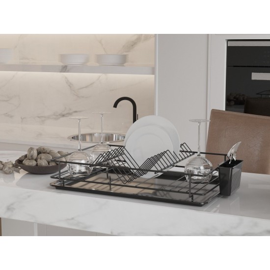 Dish Rack SM001-B Black