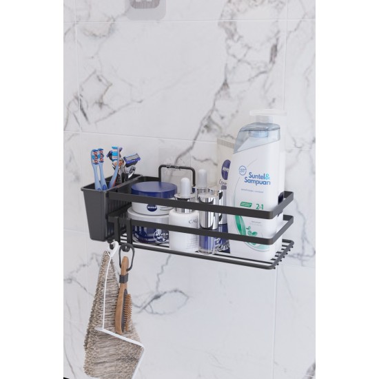 Bathroom Organizer SB007K-B Black Bathroom Organizer SB007K-B Black