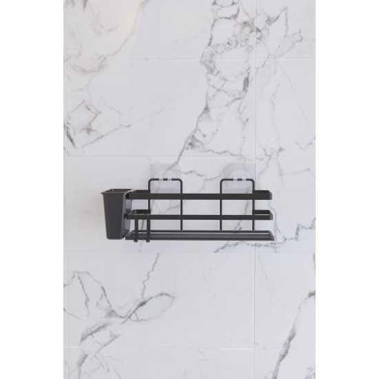 Bathroom Organizer SB007K-B Black Bathroom Organizer SB007K-B Black