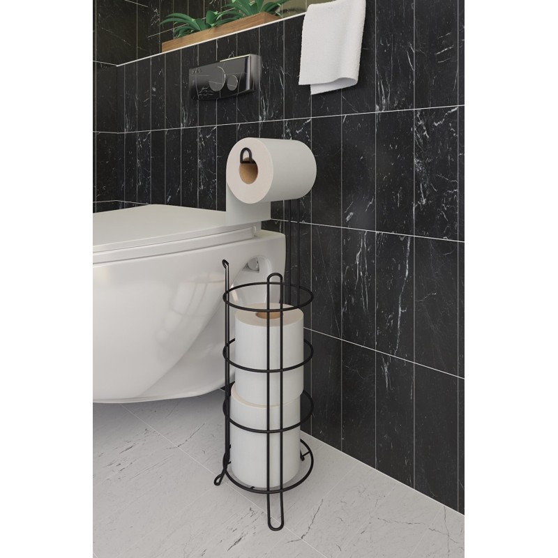 Hermia Toilet Paper Holder SB061-B Black