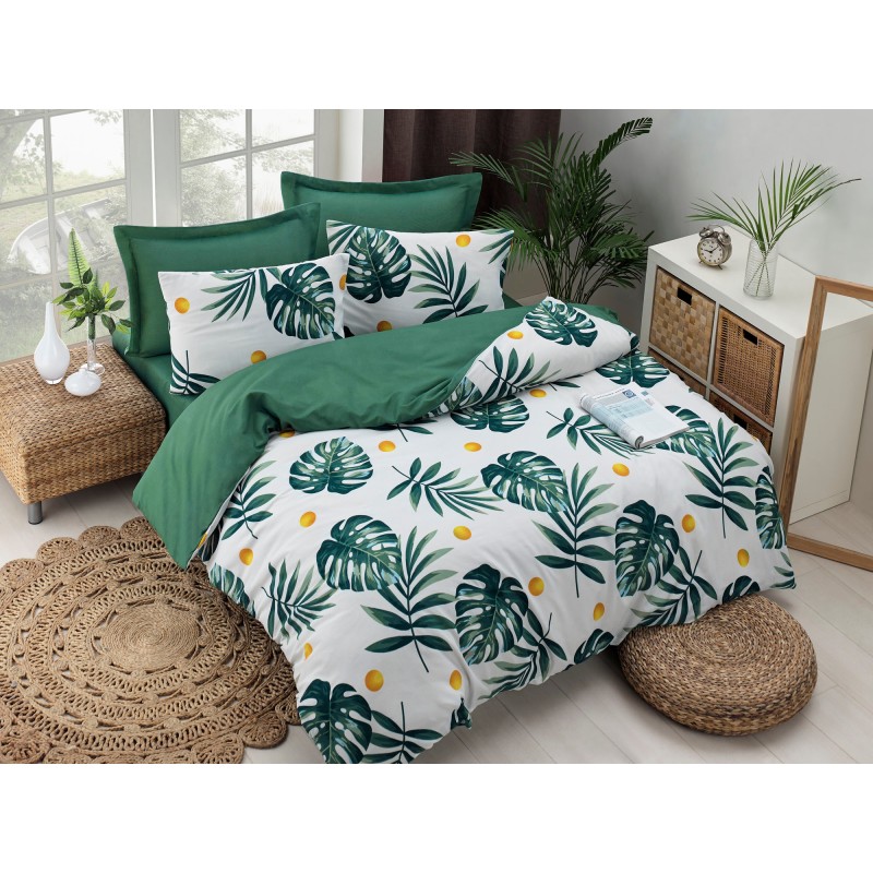 Lessentiel Double Quilt Cover Set Monstera - Green Green
White
Yellow