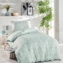 Single Duvet Cover Set Pure - Green Green
White