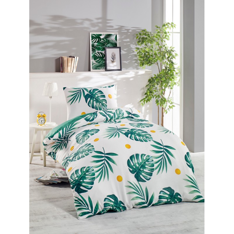 Lessentiel Single Duvet Cover Set Monstera - Green Green
White
Yellow