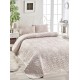 Lessentiel Double Bedspread Set Kraliçe - Mink Mink
White