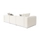 Corner Sofa Frida 4 - Ecru Ecru Atelier del Sofa Corner Sofa Frida 4 - Ecru Ecru