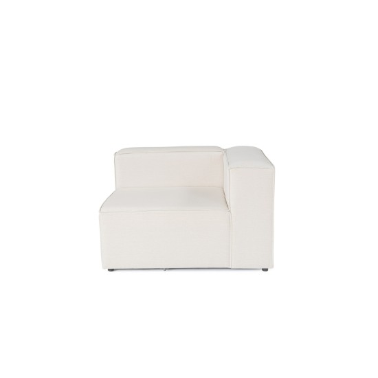 Corner Sofa Frida 4 - Ecru Ecru Atelier del Sofa Corner Sofa Frida 4 - Ecru Ecru