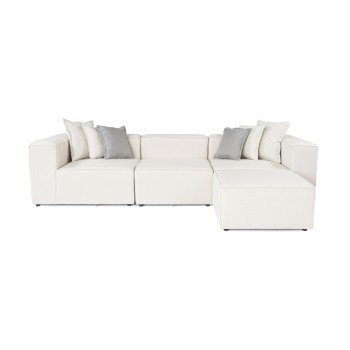 Corner Sofa Frida 4 - Ecru Ecru
