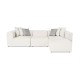 Corner Sofa Frida 4 - Ecru Ecru Atelier del Sofa Corner Sofa Frida 4 - Ecru Ecru