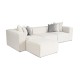 Corner Sofa Frida 4 - Ecru Ecru Atelier del Sofa Corner Sofa Frida 4 - Ecru Ecru